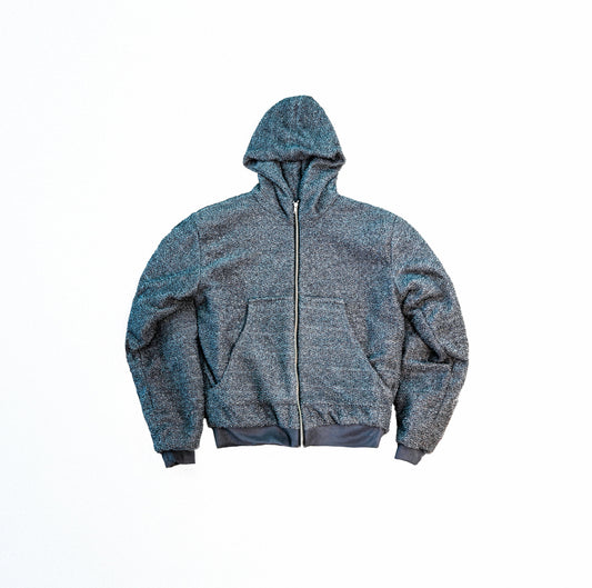 Grey Jacket with Tribal Design and Gems on the back